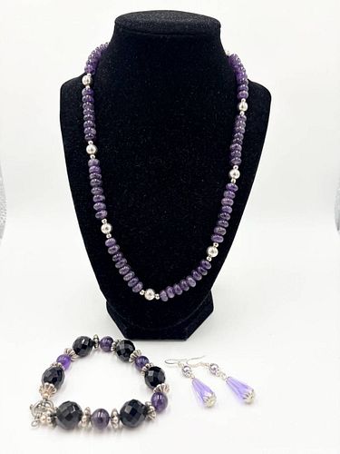 Necklace, Bracelet & Earrings set  (1 of 4)