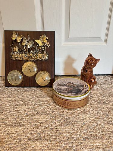 Copper toned decoration items  B (1 of 12)