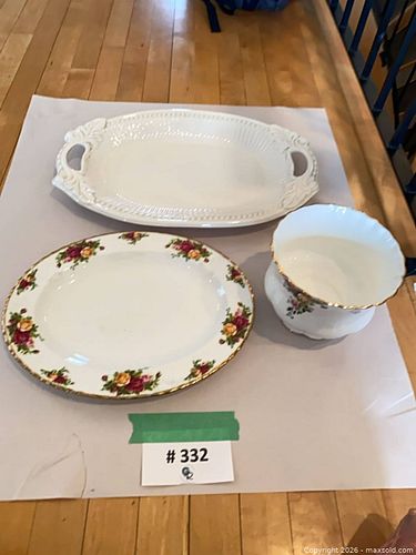  (3x)Royal Albert Old Country Roses Bone China & American Atelier at Home (1 of 15)