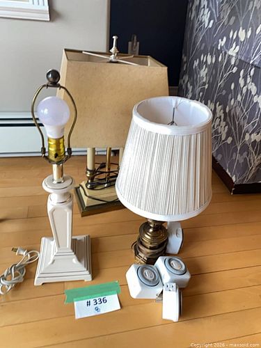 Vintage Table Lamps & Timers (1 of 14)