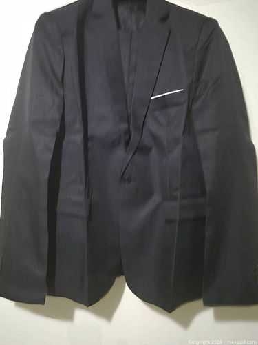 Men's Black One Button Suit (1 of 6)