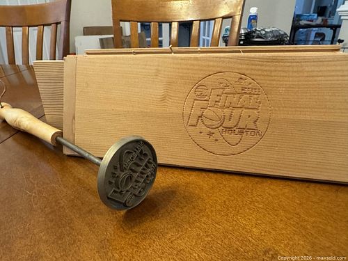 Final Four Barbeque Tool and Trophies (1 of 2)