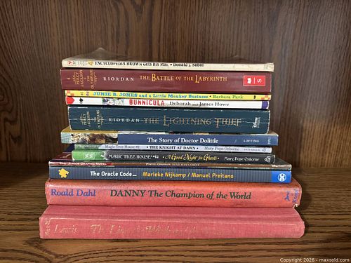 Lot of 12 Children’s Hardcover Books with Dust Jackets (English) (1 of 4)