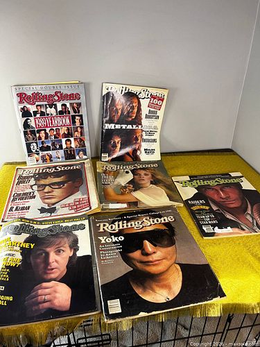  Vintage RollingStone magazines (1 of 8)