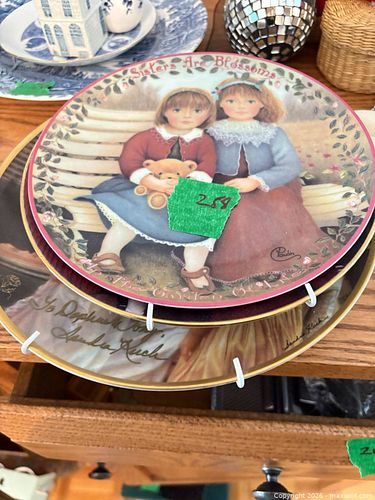 Assorted Porcelain Decorative Collector Plates — Bradford Exchange & RECO (1 of 7)