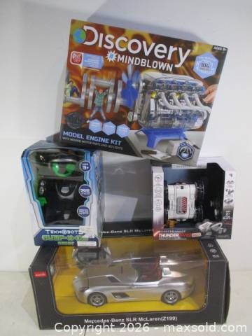 New Toys For Boys (Or Girls). Remote Control Cars, Robots & Engine Building. (1 of 20)