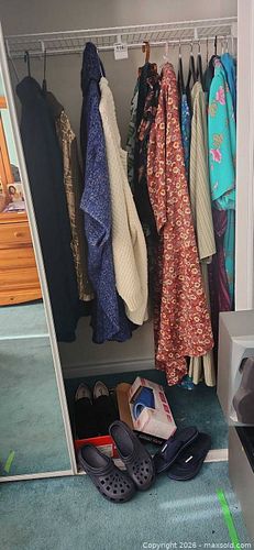 Lot of Women's Dresses, Robes, Shoes - Large Sizes (1 of 8)
