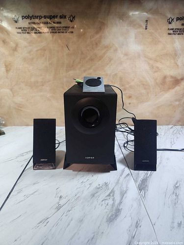 Edifier Multimedia Speaker System.   (1 of 3)
