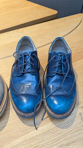 One pair womens lace up brogue shoes (1 of 3)