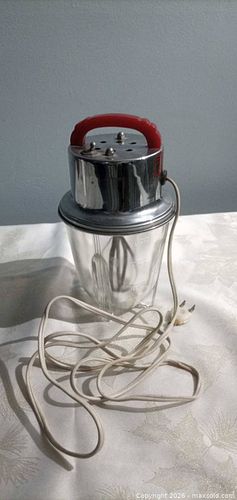 Vintage Speedex (likely) Electric Hand Mixer with Glass Mixing Jar (1 of 5)