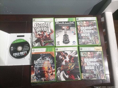 Xbox 360 Games Bundle — 7 Physical Disc Titles (1 of 3)