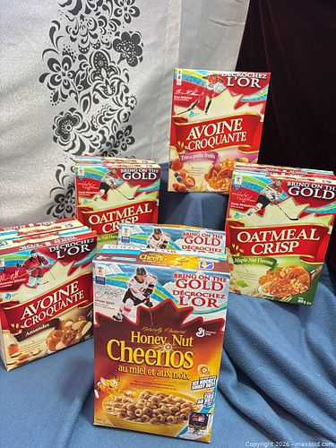 FO1 Lot of 10 2010 Olympic Edition Breakfast Cereal Boxes, 460 g Each (1 of 6)