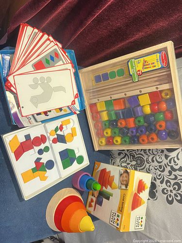 T11 Brand Name Wooden and Plastic Sorting toys  (1 of 9)