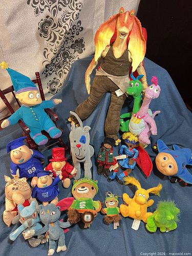 T71 Plush Toys, Starwars, Rugrats, Ziggy, Olympics 2010, Jay Jay, Kodak, Zak & Wheezie  (1 of 39)