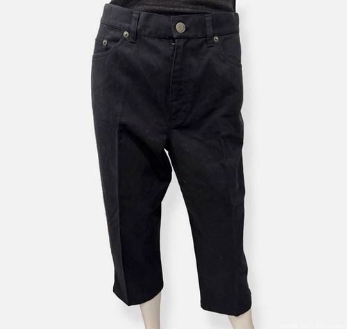 Women’s Lauren Ralph Lauren Black Capri Jeans - Size 10 (1 of 3)