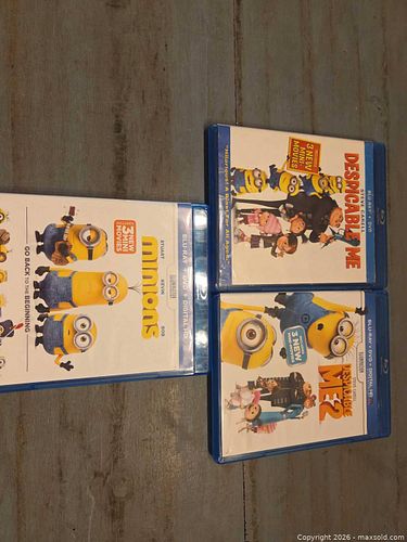 Despicable Me, Despicable Me 2 & Minions Blu-ray (Region A) (1 of 4)