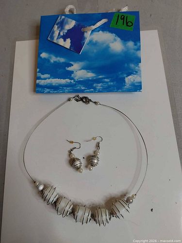 Necklace and earrings (1 of 3)