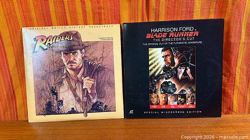 Raiders of the Lost Ark / Blade Runner on Laser Disc (1 of 15)