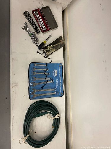 Craftsman & Quali-Kraft Hand Tool Lot — Sockets, Wrenches, Extension Cord (1 of 6)