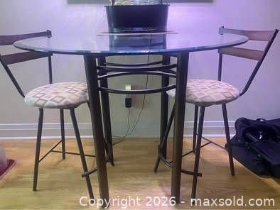 Bar Table and Stools (1 of 2)