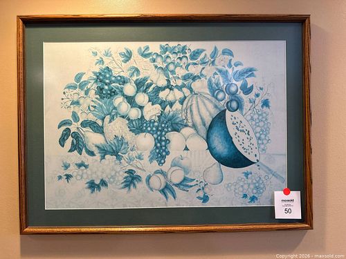 Still Life Framed Print in Oak Wood Frame, Landscape (1 of 3)