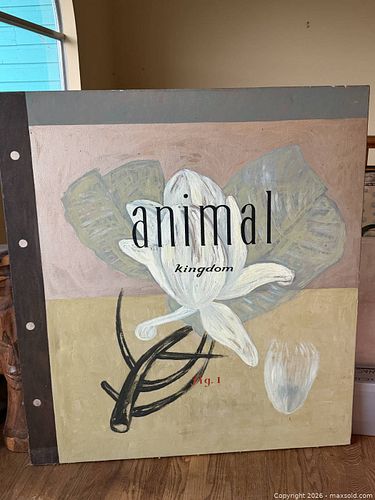 a large painting .vintage (1 of 2)