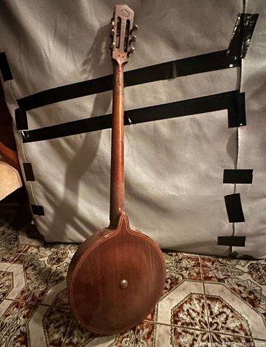 Antique Geo P Matthews Birmingham Zither Banjo – English Made With Closed Back (1 of 6)