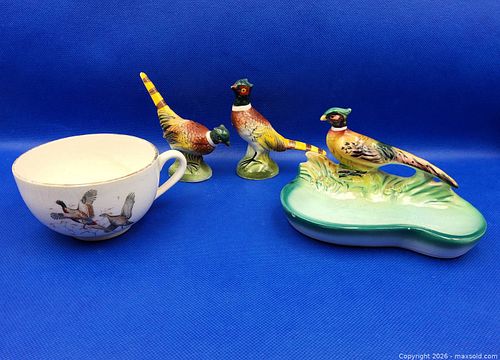 Vintage PHEASANT Game Bird Lot (1 of 14)