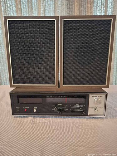 Supersonic Stereo Receiver AM/FM 8-Track Made in Japan (1 of 12)