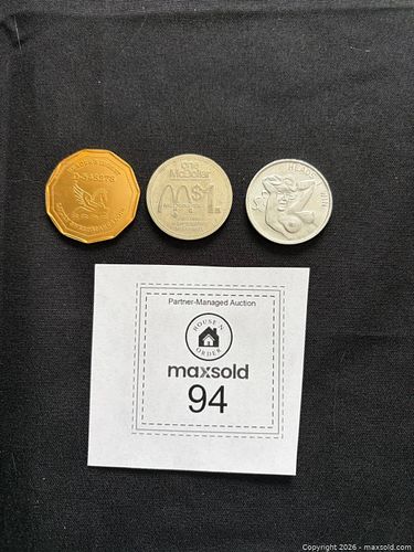 Collection of Novelty Coins  (1 of 8)