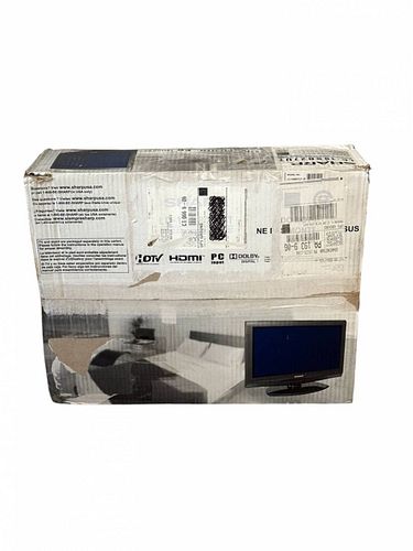 New in Box Sharp LC‑19SB27UT Compact 19″ 720p LCD Television (1 of 5)