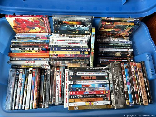 Lot of 26–50 Region 1 (NTSC) DVDs in Standard Cases -wf (1 of 5)