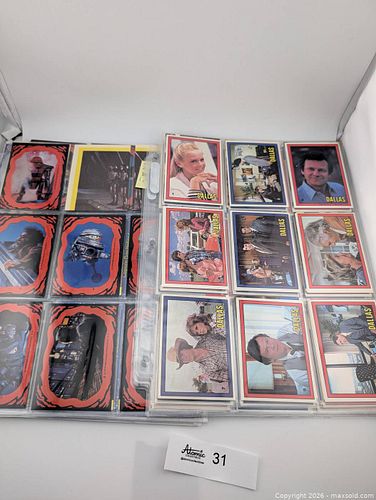 1981 Dallas Trading Cards Complete Set & 1979 The Black Hole Trading Cards (1 of 13)