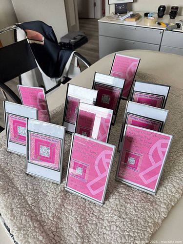 Lot of 11 Portrait Aluminum Picture Frames, Silver & Black (1 of 5)