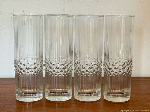 MCM Durobor Alaska Highball Glasses x4  (1 of 6)
