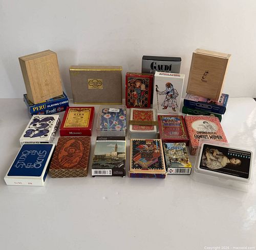 Several Packs of Vintage Around the World Playing Cards (1 of 7)