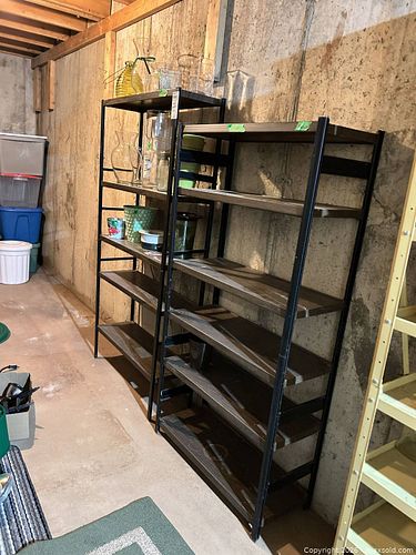 Metal Frame Shelving Units C (1 of 11)