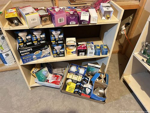 Mixed Philips & Sylvania Light Bulbs — Various Wattages B (1 of 9)