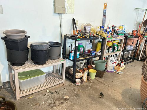 Plastic Utility Shelving Units — Garage Storage, Multiple Sizes D (1 of 10)
