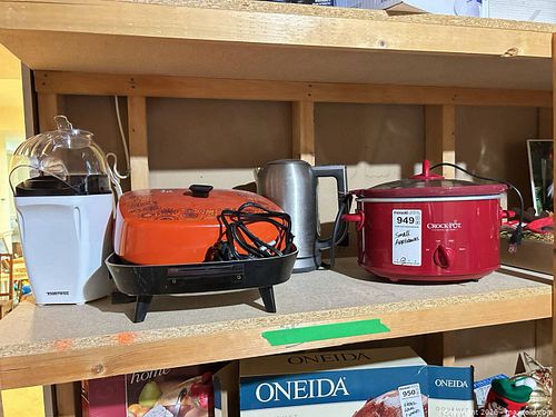 Small Kitchen Appliances (KitchenAid, Crock-Pot, GE, Toastess) B (1 of 9)