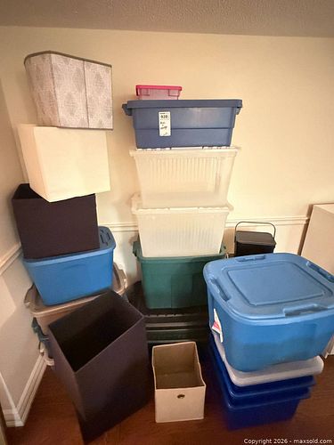 Storage Bins, Fabric Cubes & Stackable Drawer Organizers C (1 of 13)