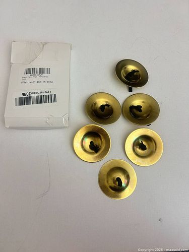 Boao Brass Finger Cymbals Set of 6, Gold


 (1 of 3)