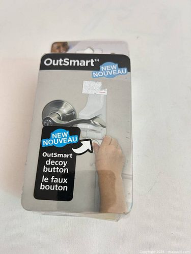 Safety 1st OutSmart Door Lever Child Safety Lock (Decoy Button) (1 of 3)