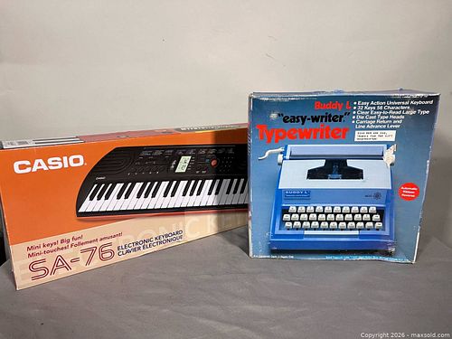 1970’s BUDDY-L Easy Writer #200 Typewriter and Electronic Keyboard #SA-76 (1 of 11)
