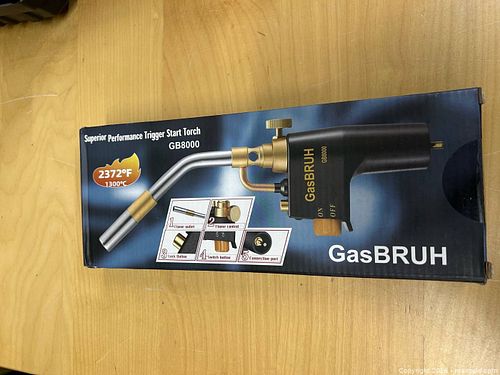 GasBRUH GB8000 Superior Performance Trigger Start Torch (1 of 3)