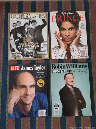Lot of 4 Special Edition Music & Entertainment Magazines (1 of 12)