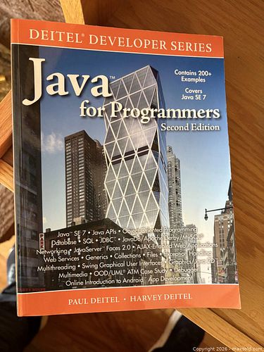 Book - Java for Programmers (1 of 3)