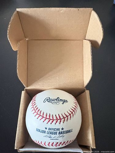 Rawlings Signed Baseball — Jose Bautista (1 of 3)