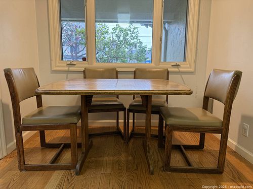 Vintage Mid-Century Dining Set -  Table & Chairs (1 of 2)