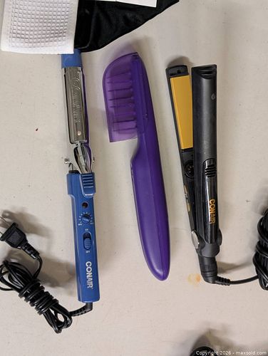 Lot of Various Hair Tools - Straightener, Curler, Etc. (1 of 5)